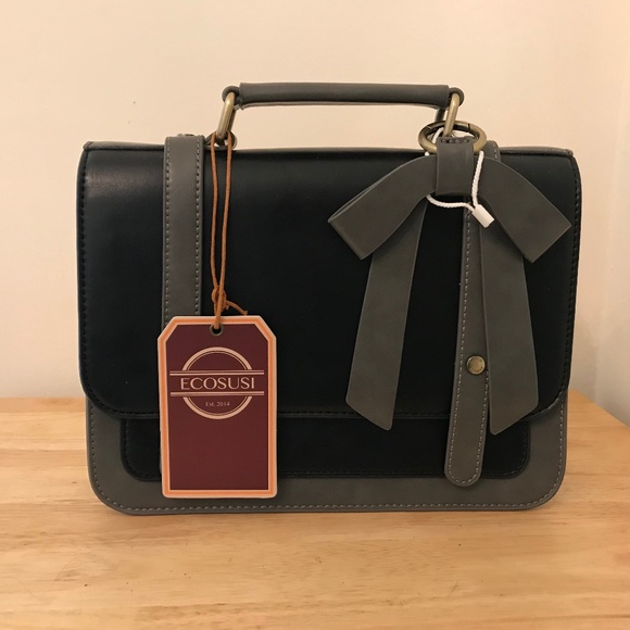 Ecosusi Satchel Crossbody with Bow - Picture 1 of 5